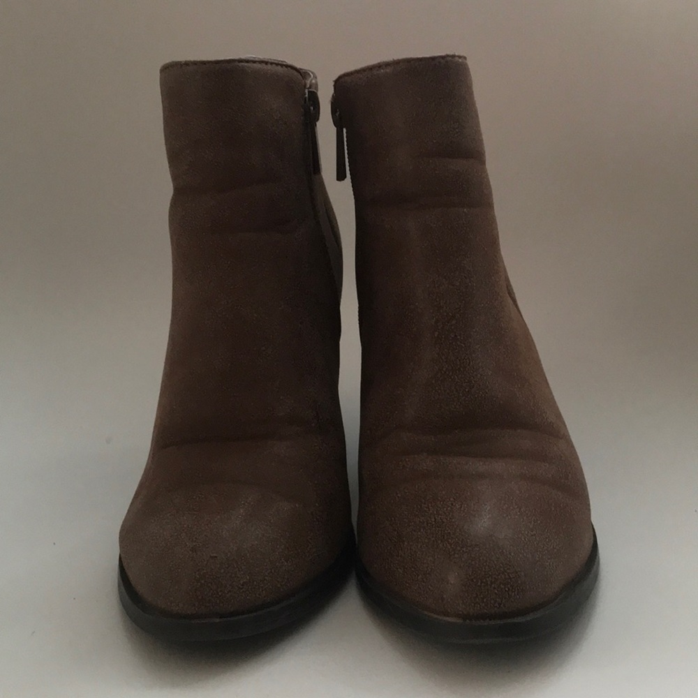 3in Heel Brown Booties